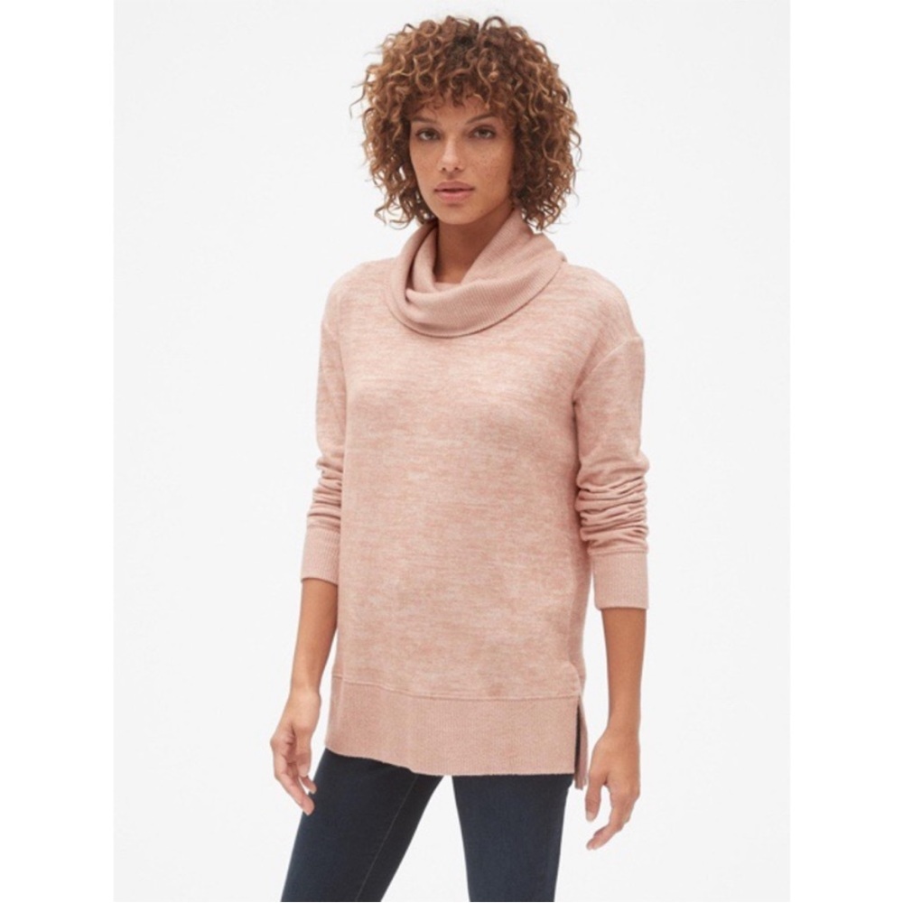 NWOT GAP soft spun cowl neck pullover sweater with rib knit details! Size Small - Picture 16 of 16